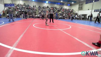 49 lbs Round Of 16 - Marcus Dismuke, Miami Takedown Club vs Achilles Davie, Salina Wrestling Club