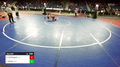 144 lbs Round Of 64 - Henry McElligott, Holliston vs Lincolin Stiles, Minnechaug