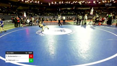 70 lbs Round Of 16 - Travis Butenewicz, Delsea vs Nicholas Petruzzi, Byaa