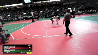 138 lbs Cons. Round 3 - Cody Roberts, Unattached vs Henry Arnold, Unattached