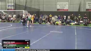 125 lbs Round 1 (6 Team) - Wyatt Anderson, South Dakota Storm vs Braxton Crow, Wyoming Gold
