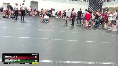 285 lbs Round 4 (6 Team) - George ElBahri, Mat Monkeys vs Aaron Stacy, Bronco Elite WC