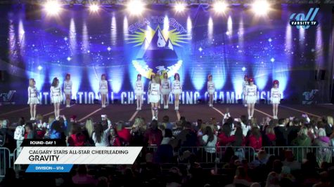 Calgary Stars All-Star Cheerleading - Gravity [2024 L2 - U16 Day 1] 2024 Sea to Sky International Cheer & Dance Championship