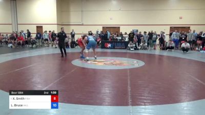 80 kg Rnd Of 64 - Xavier Smith, Fishers Wrestling Club vs Logan Bruce, Valley Silverbacks Wrestling Club