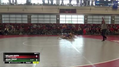 174 lbs Cons. Semi - William Smith, Williams College vs Adam Frost, Trinity (CT)