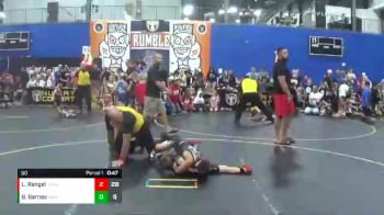 50 lbs Finals (8 Team) - Legend Rangel, Untouchables Purple vs Brantley Barnes, ARES Black