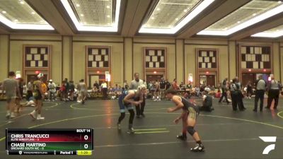 117 lbs Round 5 (6 Team) - CHRIS TRANCUCCI, Elite Wrestling vs Chase Martino, Orchard South WC