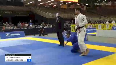 NICOLAS LORA OSPINA vs JACKSON NAGAI HATCHWELL JUNIOR 2020 Pan Jiu-Jitsu IBJJF Championship
