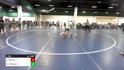 70 lbs Consolation - Jace Rooney, NY vs Nelson Villafane, PA