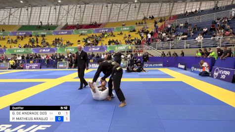 GUILHERME DE ANDRADE DOS SANTOS vs PAULO MATHEUS ARAUJO DE SOUSA 2024 Brasileiro Jiu-Jitsu IBJJF