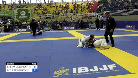 EDSON SILVA NASCIMENTO FILHO vs GILBERTO EUFRASIO SILVA 2024 Brasileiro Jiu-Jitsu IBJJF