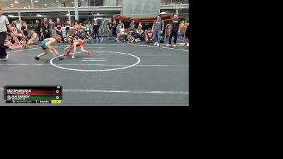 80 lbs Round 4 (8 Team) - Leo Spagnuolo, Cordoba Trained vs Elijah Barskiy, Grit Mat Club