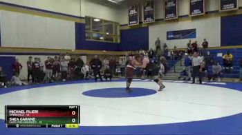 285 lbs Placement (16 Team) - Michael Filieri, Springfield vs Shea Garand, Castleton University