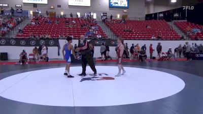 57 kg Cons 8 #1 - Brandon Meredith, Jackrabbit Wrestling Club vs Jacob Mendoza, Menlo Wrestling Club