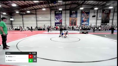 80 lbs Rr Rnd 1 - Reid Miles, PA Alliance Blue vs James Knox, Pursuit Wrestling Academy