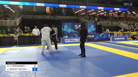 DENYLSON R. HERNANDEZ-HERNANDEZ vs JUSTIN WESLEY HELTON 2024 Pan Jiu Jitsu IBJJF Championship