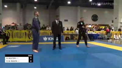 BRYCE SEXTON vs STEFFEN M. BANTA 2022 American National IBJJF Jiu-Jitsu Championship