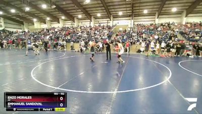 152 lbs Champ. Round 2 - Enzo Morales, AZ vs Emmanuel Sandoval, CA