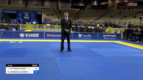 THALISON VITORINO SOARES vs RODNEI BARBOSA GABRIEL JR. 2024 Pan Jiu Jitsu IBJJF Championship