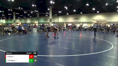 160 lbs Round 3 (10 Team) - Lilly Bridges, Franklin Blue vs James Boyd, Storm Wrestling Black