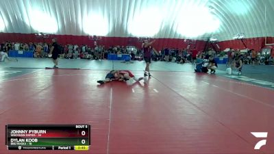 122-123 A Round 1 - Dylan Koob, BBE/Waska vs Johnny Pyburn, Wisconsin Rapids