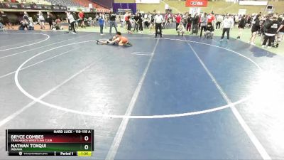 119-119 A Round 3 - Bryce Combes, Trailhands Wrestling Club vs Nathan Toxqui, Indiana