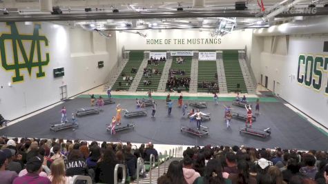 Oasis Winterguard "Gilbert AZ" at 2022 WGI Guard Manhattan Beach Regional