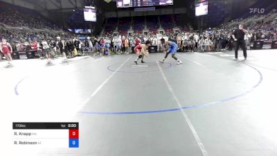 170 lbs Rnd Of 128 - Rafael Knapp, Massachusetts vs Ronald Robinson, Arizona