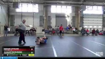 110 lbs Round 1 (4 Team) - Nathan Attisano, Team Ohio vs Gunnar Maciejewski, Warhawks Black