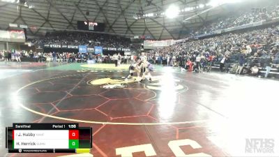 4A 152 lbs Semifinal - Jake Hubby, Hanford vs Hank Herrick, Sumner