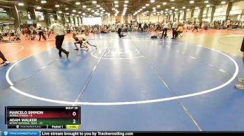 64 lbs Rd# 10- 4:00pm Saturday Final Pool - Adam Walker, NCWAY National Team vs Marcelo Simmon, Morris Fitness