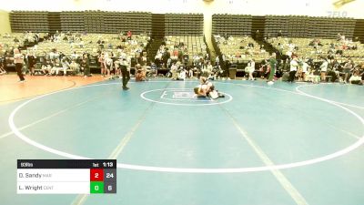 93 lbs Rr Rnd 5 - Dakota Sandy, Mat Assassins Red vs Landon Wright, Centurion Wrestling