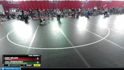 59 lbs Cons. Round 2 - Cole Degenhardt, Fennimore Wrestling Association vs Cody Nelson, Minnesota