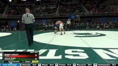 184 lbs Semifinal - Buddy Conley, Indiana vs Mitch Sliga, Northwestern