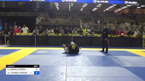 CARLO ANGELO PEÑA vs ABEL THAMES PEREIRA DA PAZ 2024 Pan Jiu Jitsu IBJJF Championship