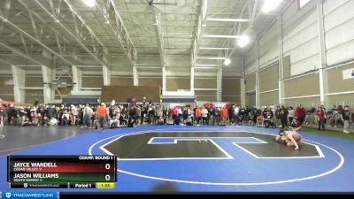 165 V Champ. Round 1 - Jason Williams, South Summit V vs Jayce Wandell, Cedar Valley V