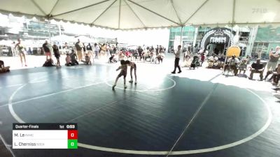 54 lbs Quarterfinal - Maizie Le, Rancho Bernardo WC vs Leo Cherniss, SoCal Hammers