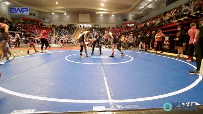 102-110 lbs Quarterfinal - Mylee Johnson, Tulsa Blue T Panthers vs Leila Dailey, Skiatook Youth Wrestling