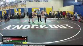 285 lbs Placement (16 Team) - Jesse Batten, Camden 1 vs Austin Foye, Southside Mafia