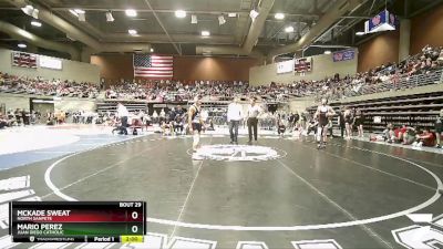 Champ. Round 1 - Mario Perez, Juan Diego Catholic vs Mckade Sweat, North Sanpete