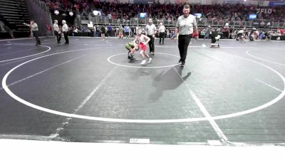 58 lbs Quarterfinal - Kirch Shumaker, Webb City Youth Wrestling vs Everett Luxton, Bartlesville Wrestling Club