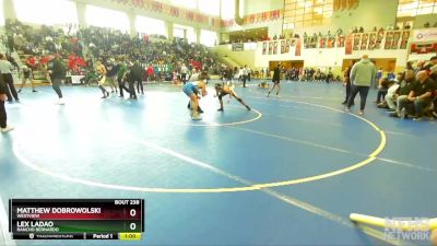 115 Boys Cons. Round 2 - Lex Ladao, Rancho Bernardo vs Matthew Dobrowolski, Westview