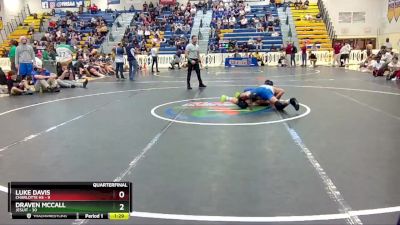 150 lbs Quarterfinals (8 Team) - Draven McCall, Jesuit vs Luke Davis, Charlotte Hs