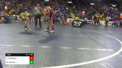 117 lbs Round Of 32 - Brody Tobias, Boyertown vs Owen Long, Pine Richland