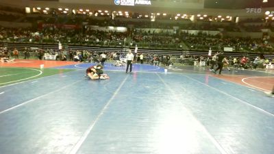 128 lbs Quarterfinal - Jake Renninger, Central Youth Wrestling vs Daniel Colletti, Olympic