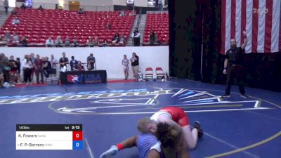 140 lbs Cons 8 #2 - Kimberlynn Fowers, Sanderson Wrestling Academy vs Flor Parker-Borrero, FordDynastyWrestlingClub