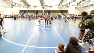 53 lbs Rr Rnd 6 - GABRIEL BATRES, South Side Wrestling Club vs Muirenn Bagnell, Orchard South WC