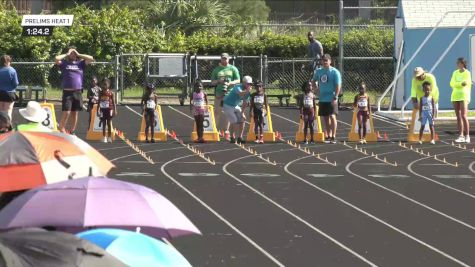 High School Girls' 100m, Prelims 1 - Age under 10