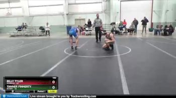 140 lbs Round 7 (8 Team) - Billy Tyler, Scanlan vs Tanner Finnerty, NCWAY