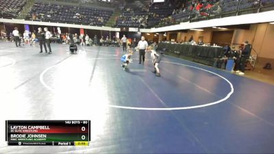 80 lbs Cons. Round 3 - Brodie Johnsen, MWC Wrestling Academy vs Layton Campbell, DC Elite Wrestling